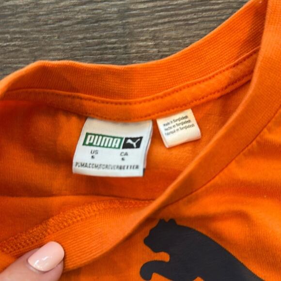 Puma Little Boy 5 Orange and Navy Blue 3-Piece Matching Set - Picture 6 of 12